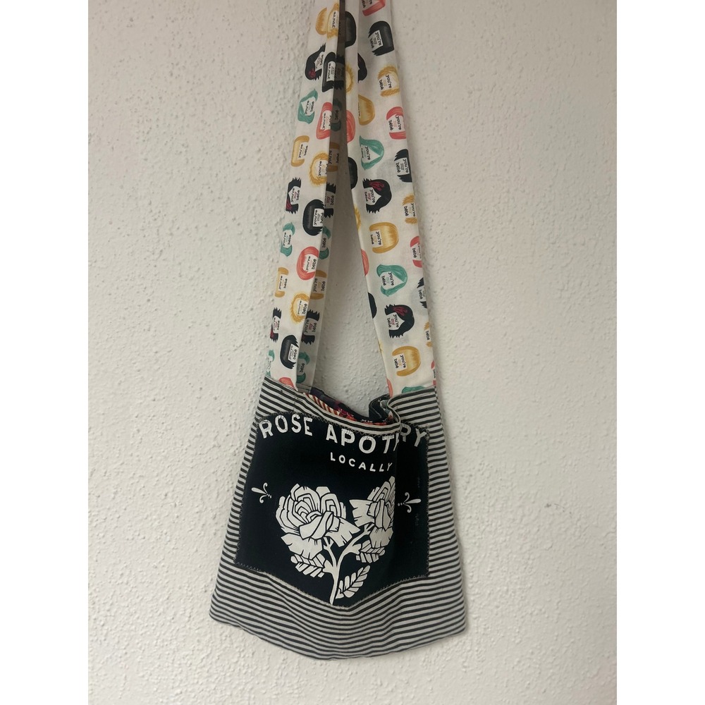 Handcrafted Schitts Creek Rose Apothecary Crossbody Bag Dog Mom Ew David